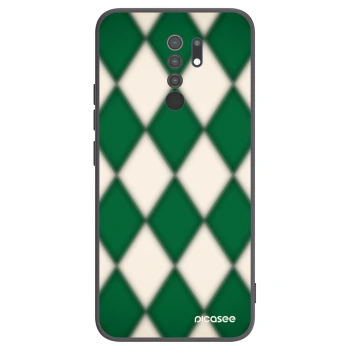 Picasee husă neagră din silicon pentru Xiaomi Redmi 9 - Emerald Diamond