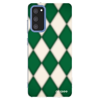 Picasee husă transparentă din silicon pentru Samsung Galaxy S20 FE - Emerald Diamond