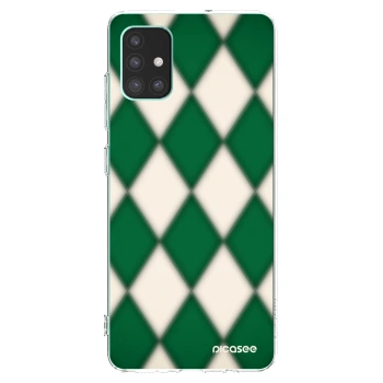 Picasee husă transparentă din silicon pentru Samsung Galaxy M51 M515F - Emerald Diamond