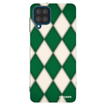 Picasee husă transparentă din silicon pentru Samsung Galaxy A12 A125F - Emerald Diamond