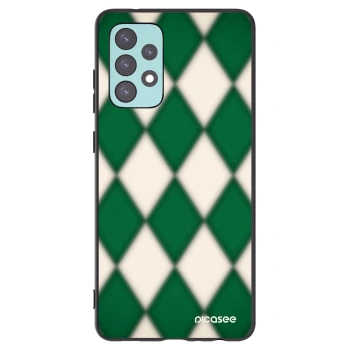 Picasee husă neagră din silicon pentru Samsung Galaxy A72 A725F - Emerald Diamond