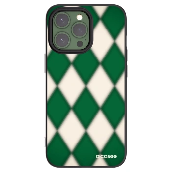 Picasee husă neagră din silicon pentru Apple iPhone 13 Pro - Emerald Diamond