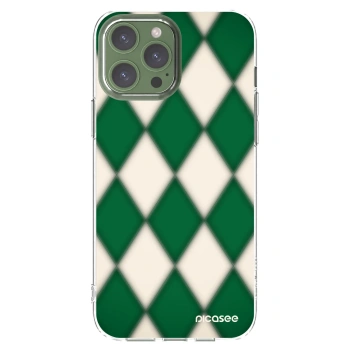 Picasee husă transparentă din silicon pentru Apple iPhone 13 Pro Max - Emerald Diamond
