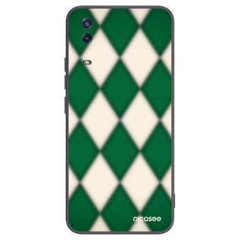 Picasee husă neagră din silicon pentru Vivo Y11s - Emerald Diamond