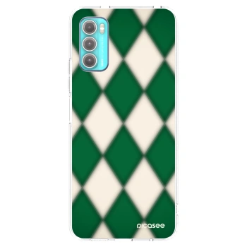 Picasee husă transparentă din silicon pentru Motorola Moto G60 - Emerald Diamond