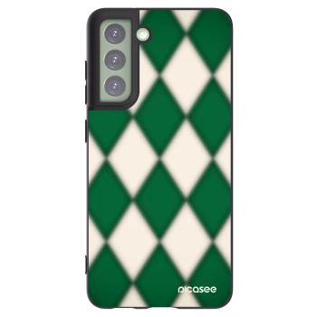 Picasee husă neagră din silicon pentru Samsung Galaxy S21 FE 5G - Emerald Diamond