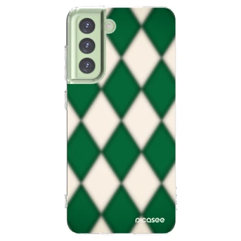 Picasee husă transparentă din silicon pentru Samsung Galaxy S21 FE 5G - Emerald Diamond