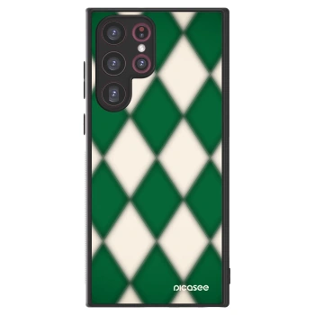 Picasee ULTIMATE CASE pentru Samsung Galaxy S22 Ultra 5G - Emerald Diamond