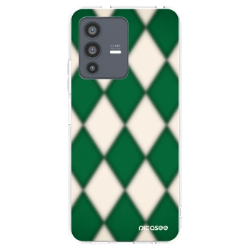 Picasee husă transparentă din silicon pentru Vivo V23 5G - Emerald Diamond