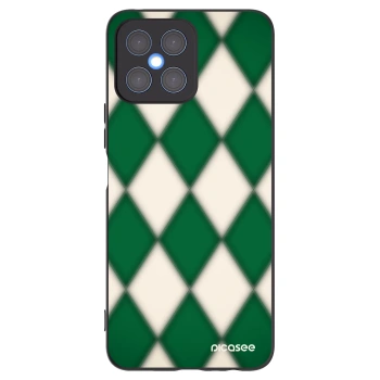 Picasee husă neagră din silicon pentru Honor X8 4G - Emerald Diamond