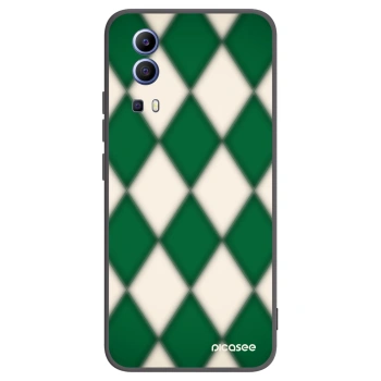 Picasee husă neagră din silicon pentru Vivo Y52 5G - Emerald Diamond