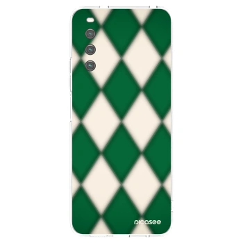 Picasee husă transparentă din silicon pentru Sony Xperia 10 IV 5G - Emerald Diamond