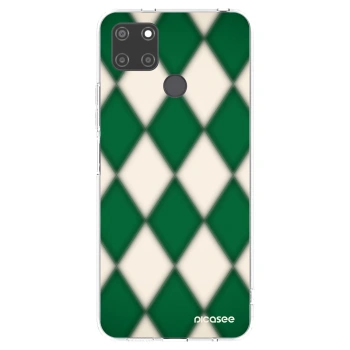 Picasee husă transparentă din silicon pentru Realme C21Y - Emerald Diamond