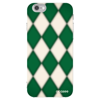 Picasee husă transparentă din silicon pentru Apple iPhone 6/6S - Emerald Diamond