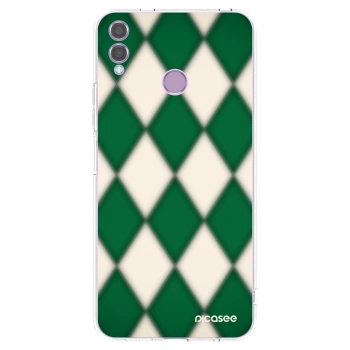 Picasee husă transparentă din silicon pentru Honor 8X - Emerald Diamond