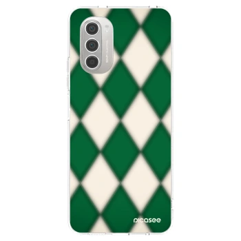 Picasee husă transparentă din silicon pentru Motorola Moto G51 - Emerald Diamond