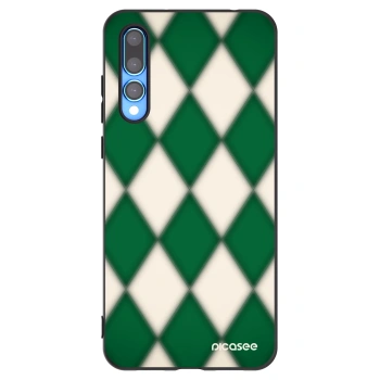 Picasee husă neagră din silicon pentru Huawei P20 Pro - Emerald Diamond