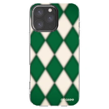 Picasee husă transparentă din silicon pentru Apple iPhone 16 Pro Max - Emerald Diamond