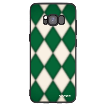 Picasee husă neagră din silicon pentru Samsung Galaxy S8 G950F - Emerald Diamond