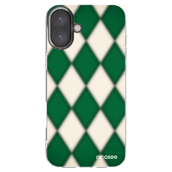 Picasee husă transparentă din silicon pentru Apple iPhone 16 Plus - Emerald Diamond