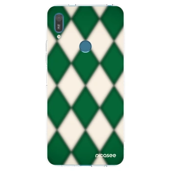 Picasee husă transparentă din silicon pentru Huawei Y7 2019 - Emerald Diamond