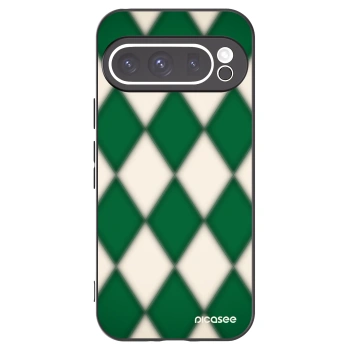 Picasee husă neagră din silicon pentru Google Pixel 9 Pro - Emerald Diamond