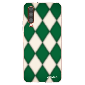 Picasee husă transparentă din silicon pentru Huawei P30 - Emerald Diamond