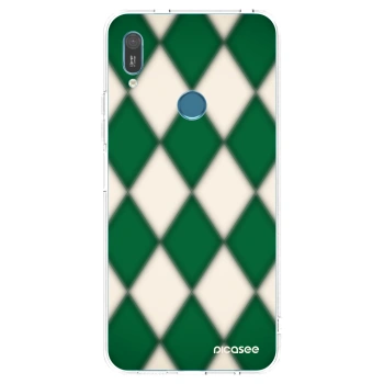 Picasee husă transparentă din silicon pentru Huawei Y6 2019 - Emerald Diamond