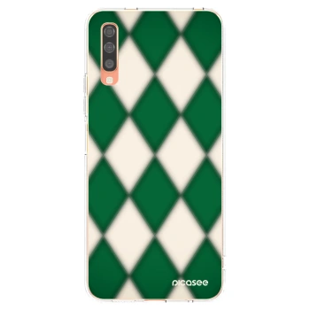 Picasee husă transparentă din silicon pentru Samsung Galaxy A70 A705F - Emerald Diamond