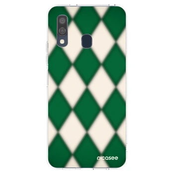 Picasee husă transparentă din silicon pentru Samsung Galaxy A40 A405F - Emerald Diamond