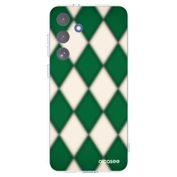 Picasee husă transparentă din silicon pentru Samsung Galaxy S25 FE 5G - Emerald Diamond