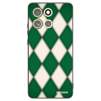 Picasee husă neagră din silicon pentru Motorola Moto G86 Power 5G - Emerald Diamond