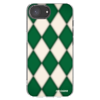 Picasee husă transparentă din silicon pentru Apple iPhone 17e - Emerald Diamond