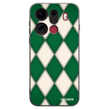 Picasee husă neagră din silicon pentru OPPO Find X9 Pro - Emerald Diamond