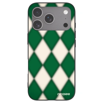 Picasee husă neagră din silicon pentru Apple iPhone 18 Pro - Emerald Diamond