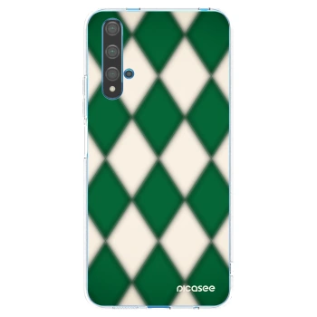 Picasee husă transparentă din silicon pentru Huawei Nova 5T - Emerald Diamond