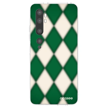 Picasee husă transparentă din silicon pentru Xiaomi Mi Note 10 (Pro) - Emerald Diamond
