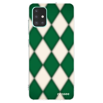 Picasee husă transparentă din silicon pentru Samsung Galaxy A51 A515F - Emerald Diamond