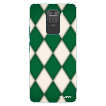 Picasee husă neagră din silicon pentru Xiaomi Redmi Note 9 - Emerald Diamond