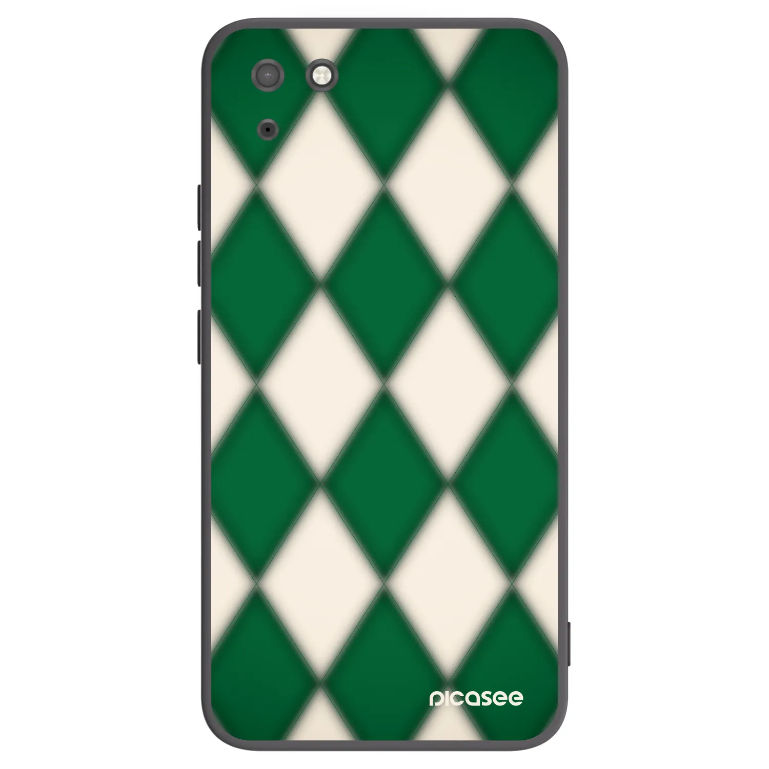 Picasee husă neagră din silicon pentru Huawei Y5P - Emerald Diamond