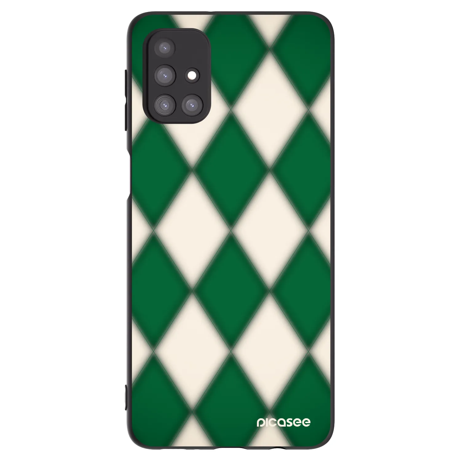 Picasee husă neagră din silicon pentru Samsung Galaxy M31s - Emerald Diamond