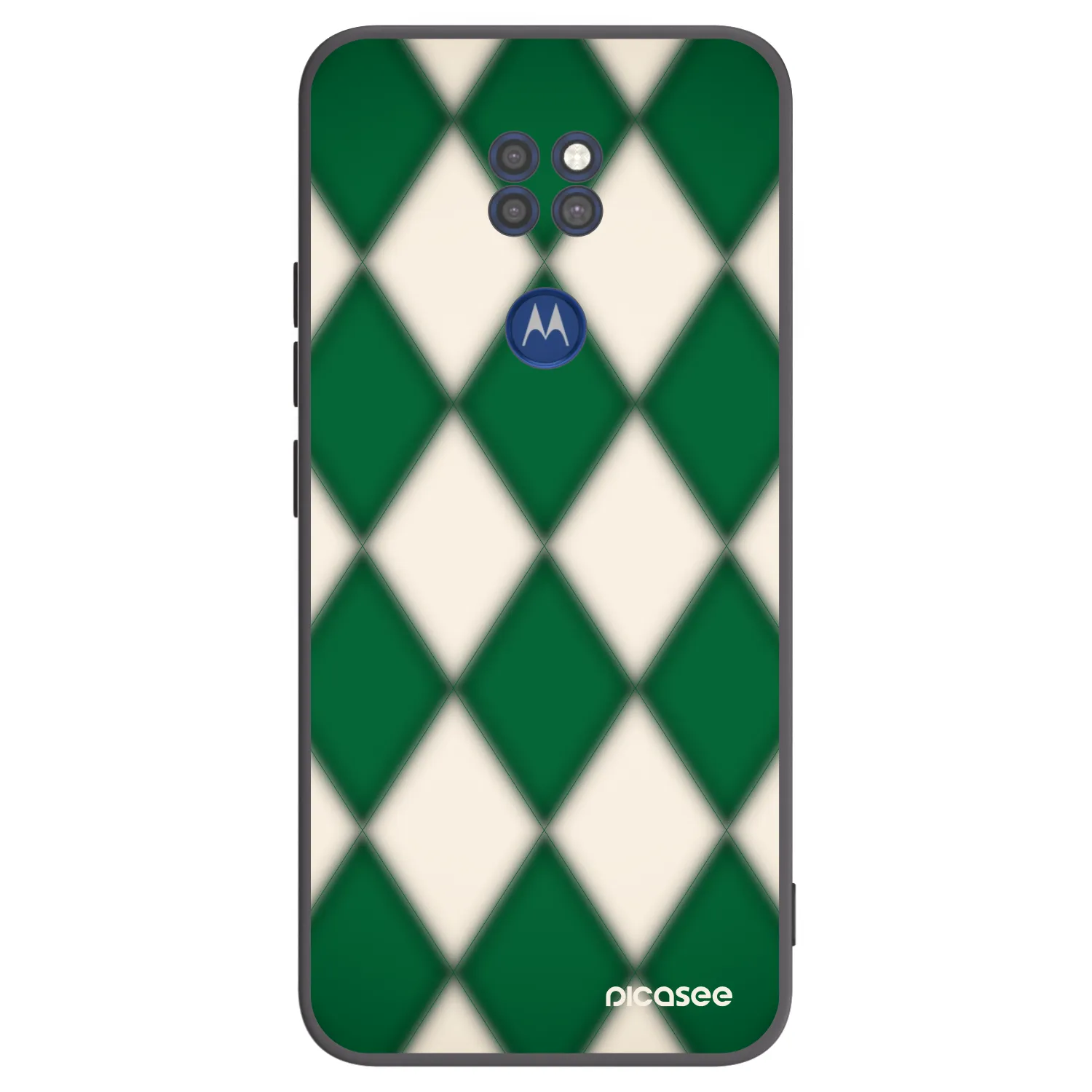 Picasee husă neagră din silicon pentru Motorola Moto G9 Play - Emerald Diamond