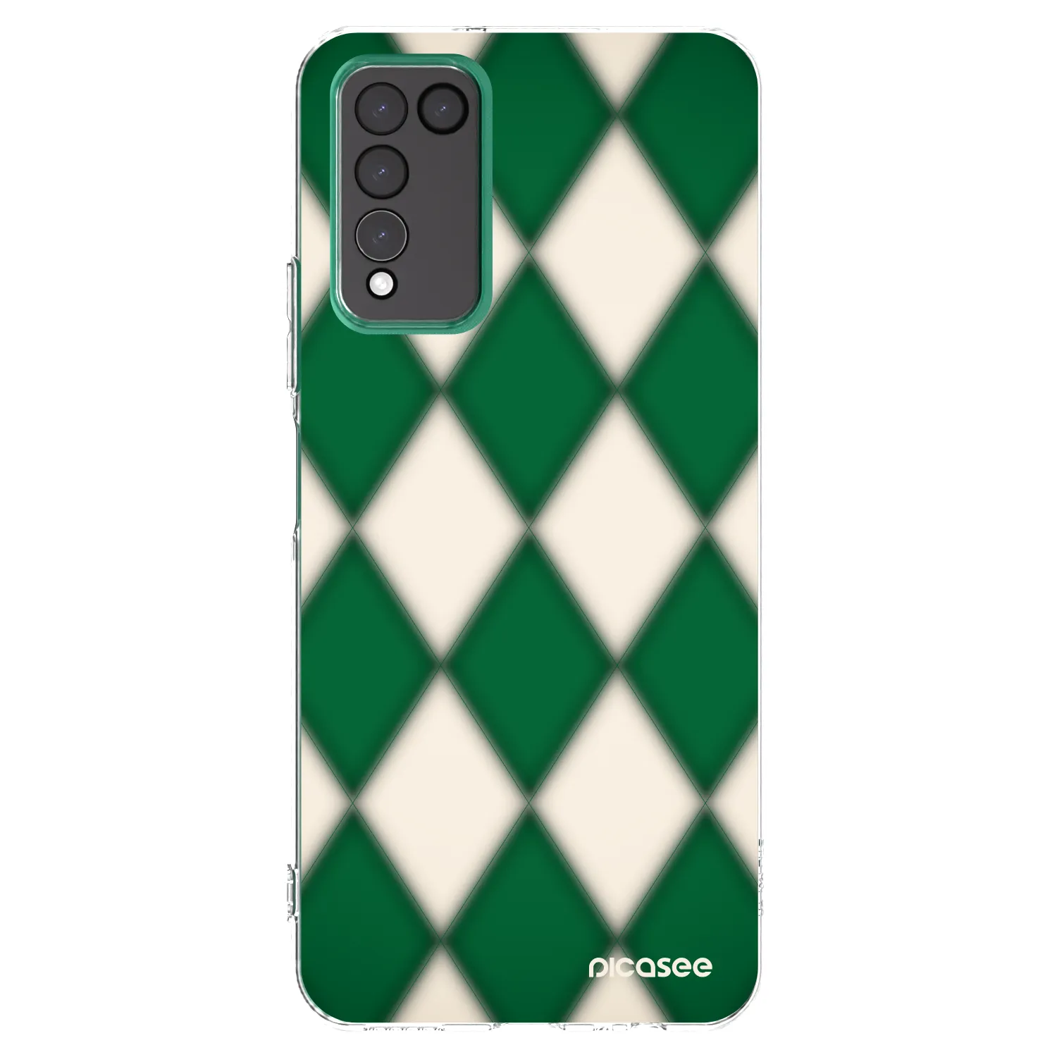 Picasee husă transparentă din silicon pentru Honor 10X Lite - Emerald Diamond