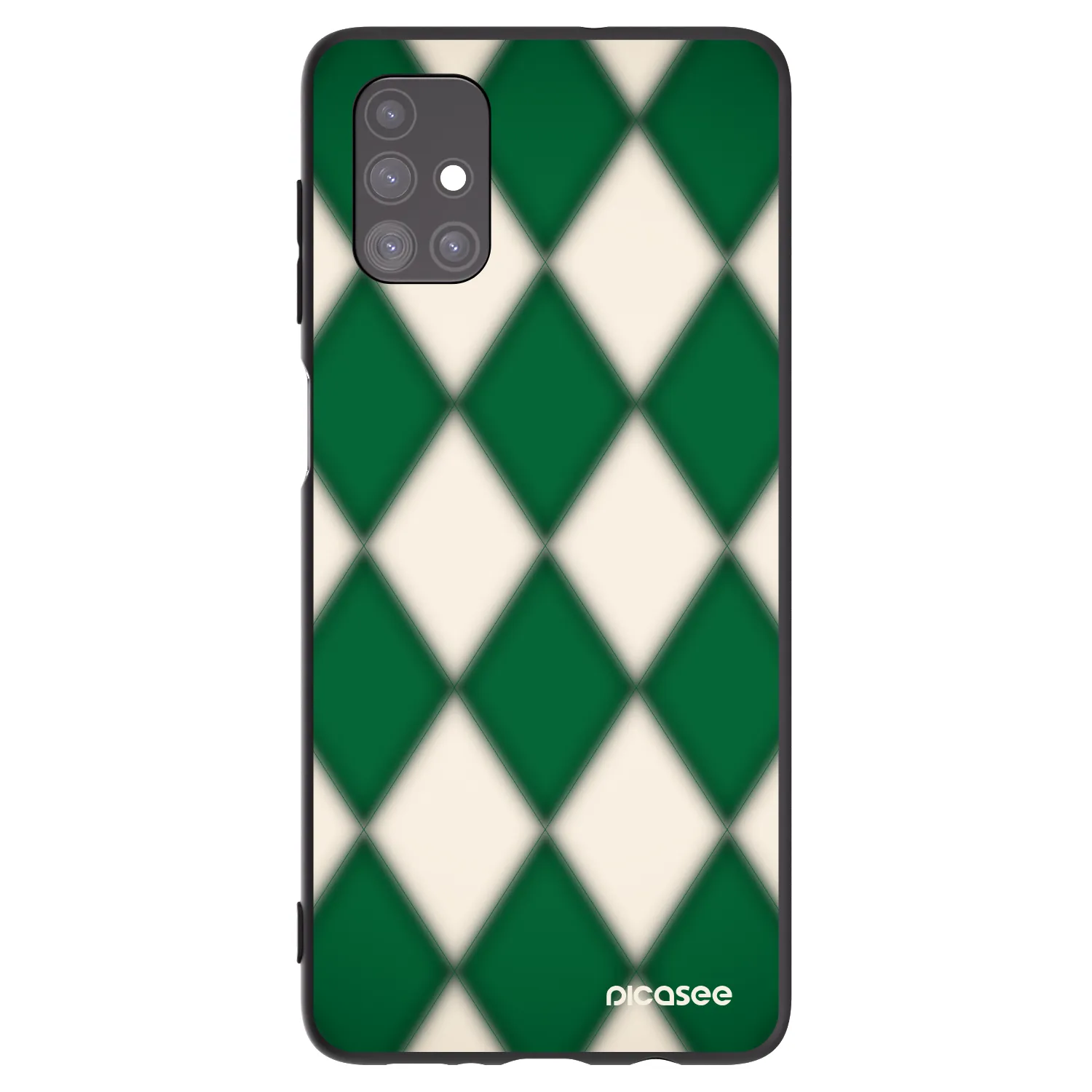 Picasee husă neagră din silicon pentru Samsung Galaxy M51 M515F - Emerald Diamond