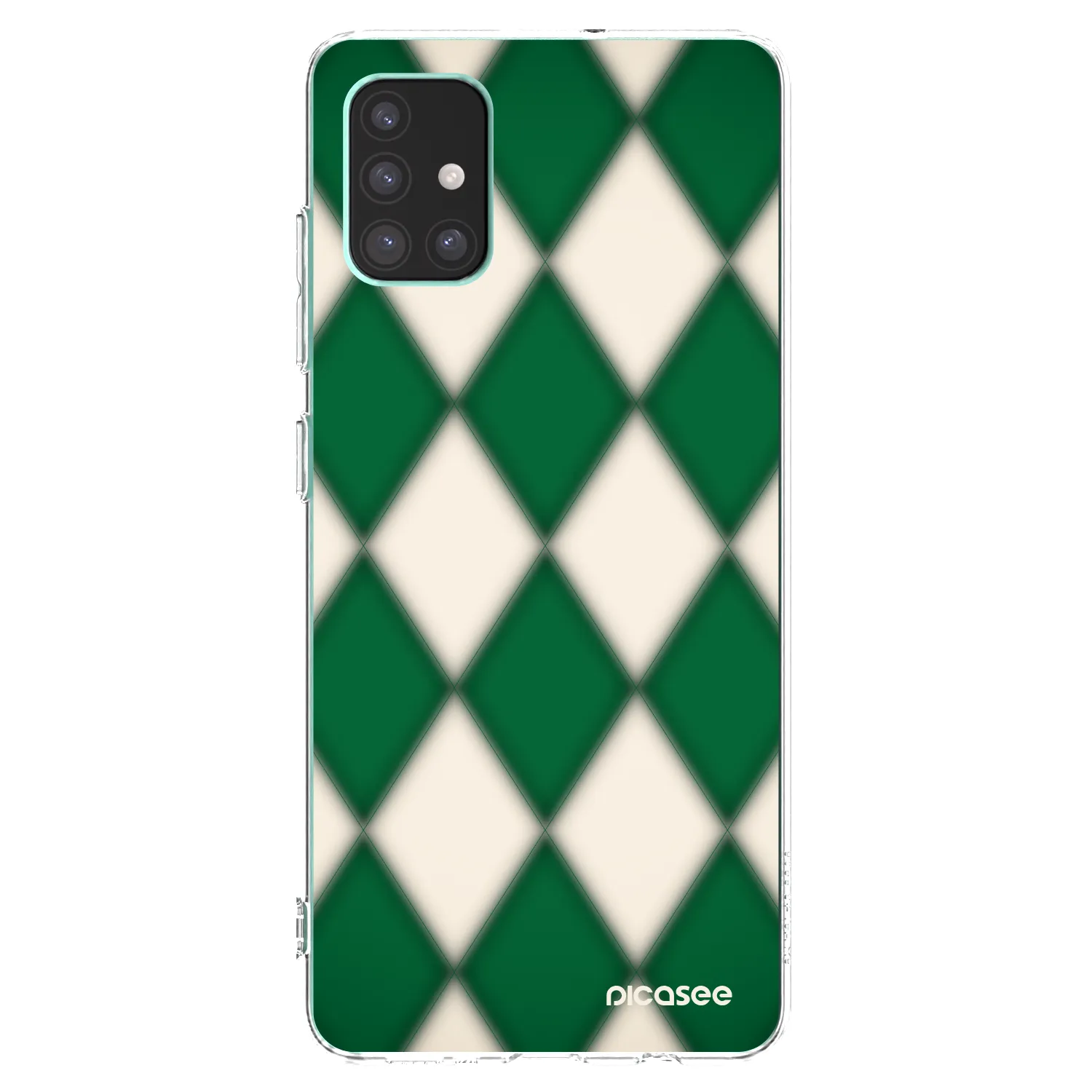 Picasee husă transparentă din silicon pentru Samsung Galaxy M51 M515F - Emerald Diamond