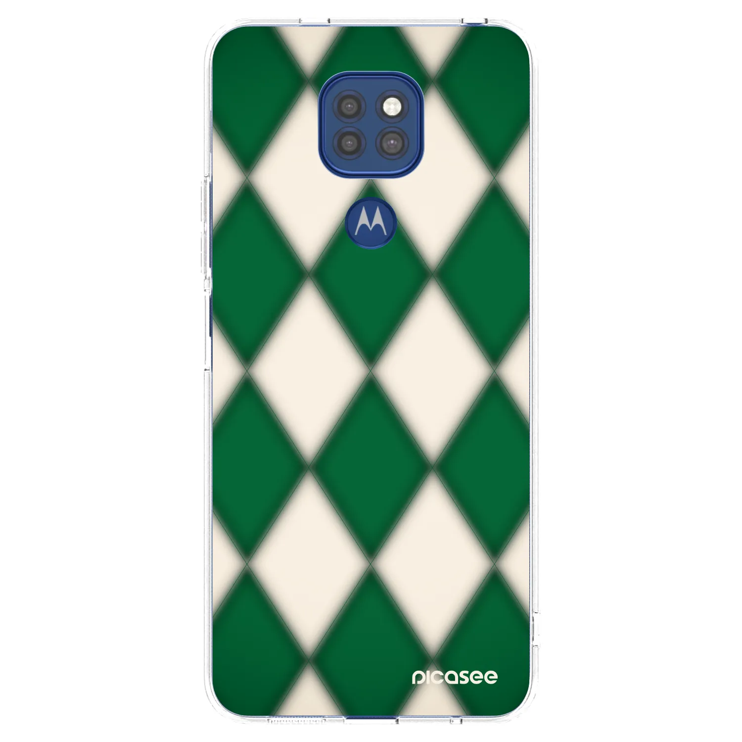 Picasee husă transparentă din silicon pentru Motorola Moto G9 Play - Emerald Diamond