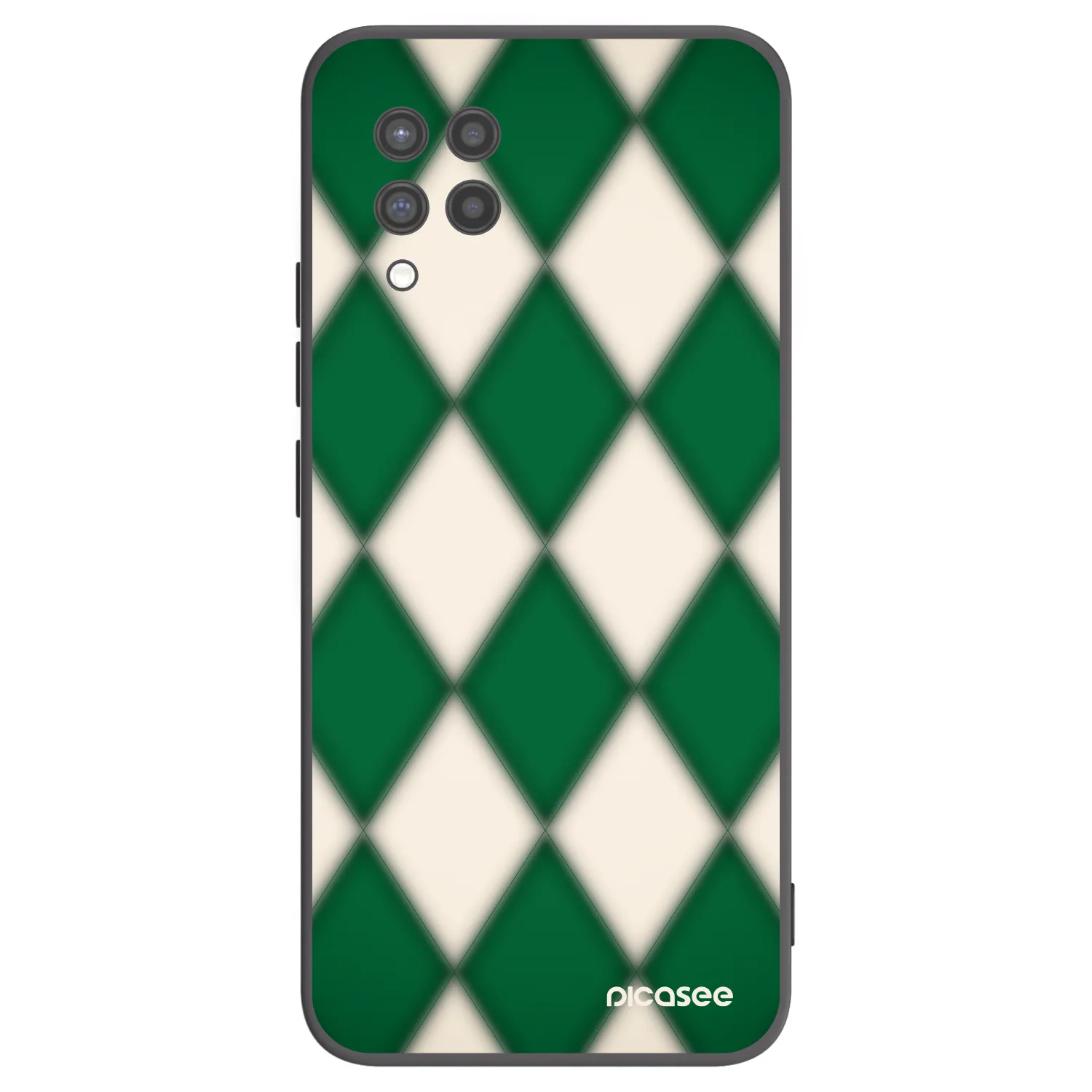 Picasee husă neagră din silicon pentru Samsung Galaxy A42 A426B - Emerald Diamond