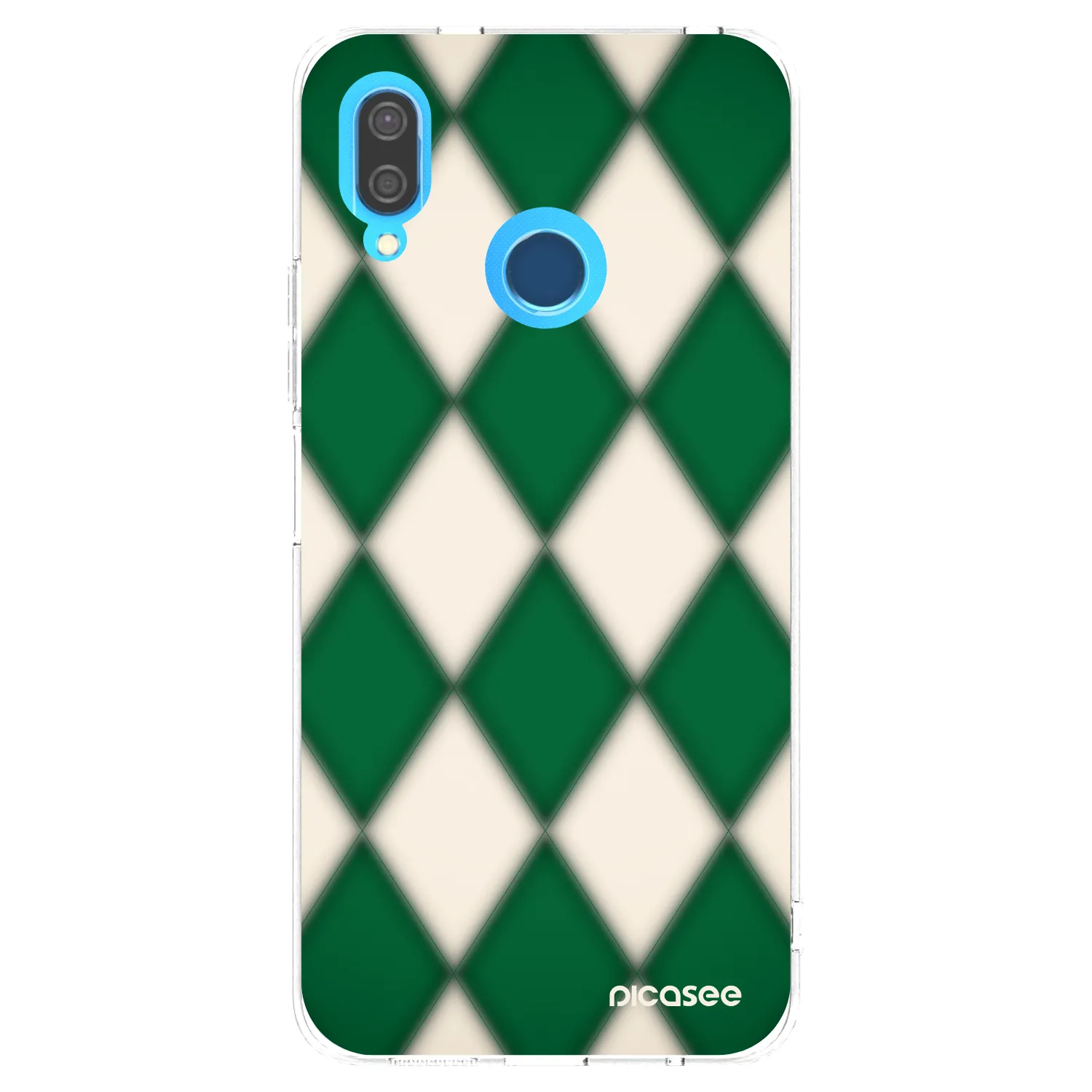 Picasee husă transparentă din silicon pentru Huawei P20 Lite - Emerald Diamond