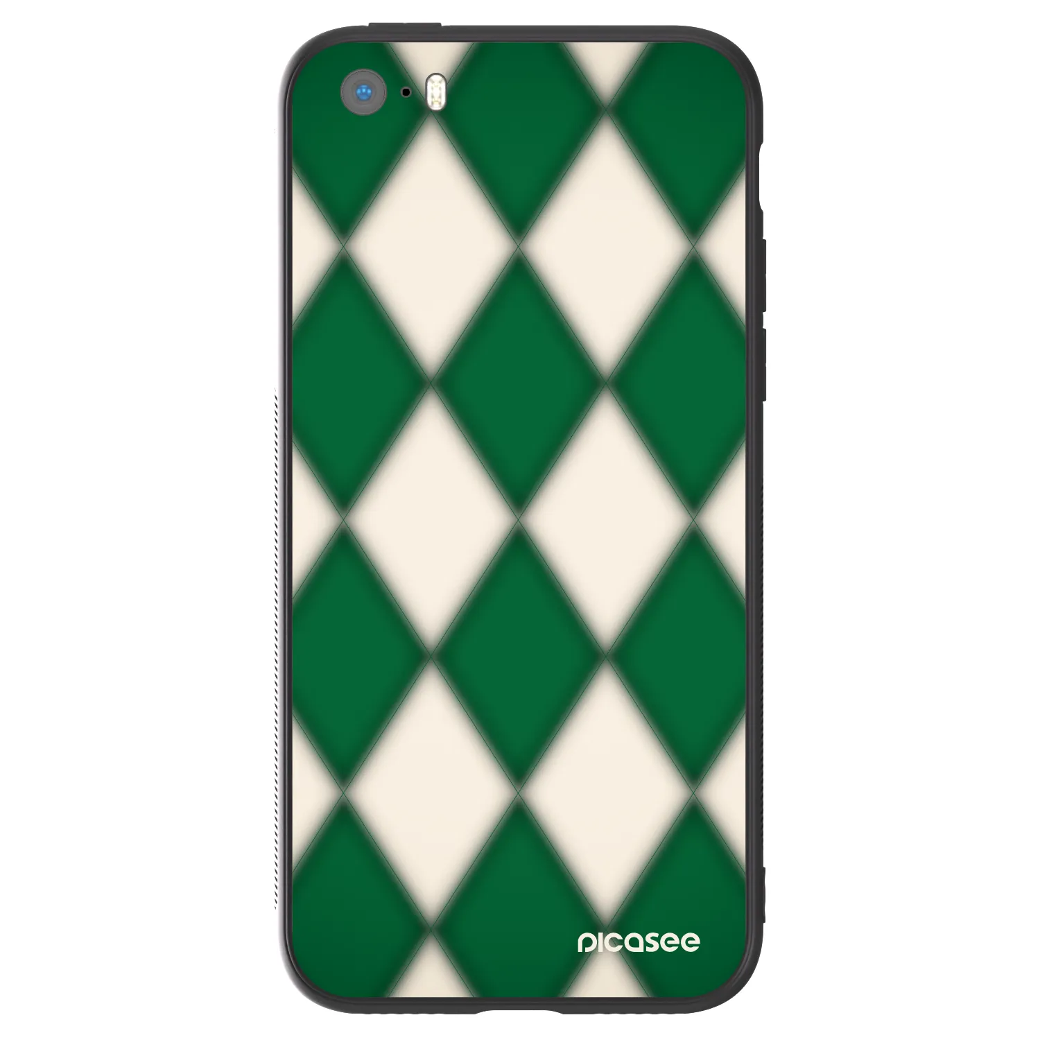 Picasee ULTIMATE CASE pentru Apple iPhone 5/5S/SE - Emerald Diamond