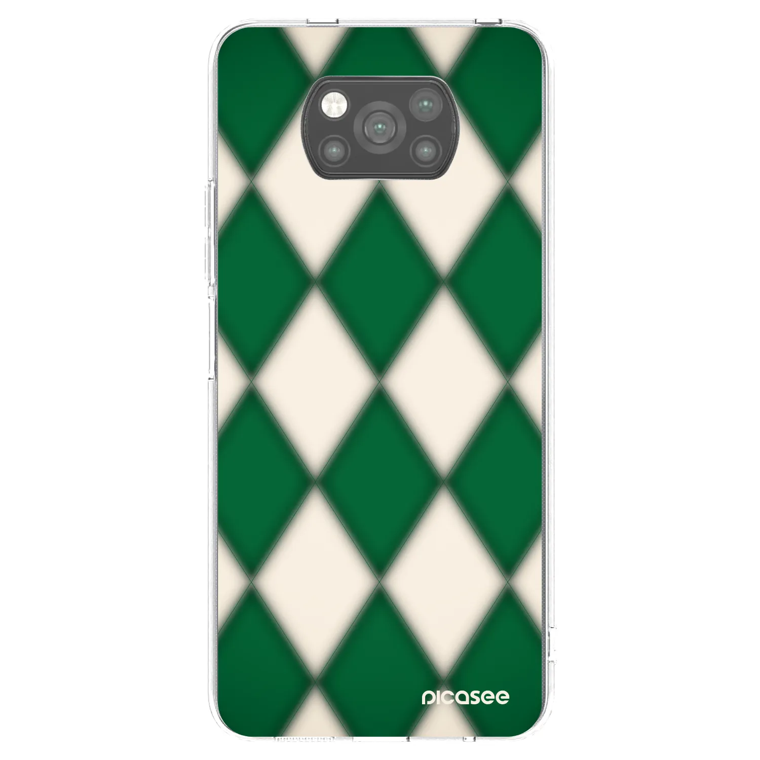 Picasee husă neagră din silicon pentru Xiaomi Poco X3 Pro - Emerald Diamond